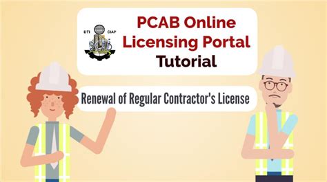 pcab portal verification|How to Verify a Contractor using the PCAB Portal Verification .